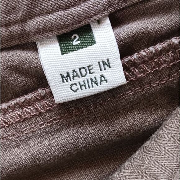 Eddie Bauer Cotton Stretch Pants Jeans Size 2 - Picture 8 of 9